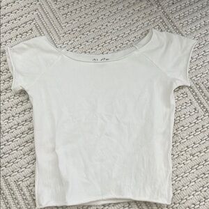 Brandy Melville White Short Sleeve Tee